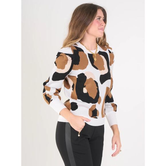 EMILY MCCARTHY CLASSIC SPOT‎ JULIA SWEATER - Picture 2 of 10